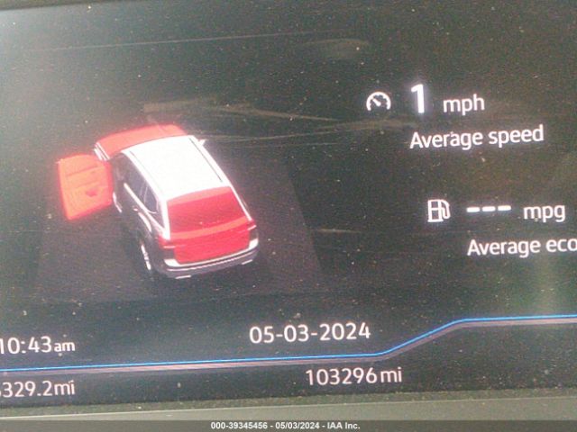 1V2NR2CA6KC568796 Volkswagen Atlas 3.6l V6 Sel Premium