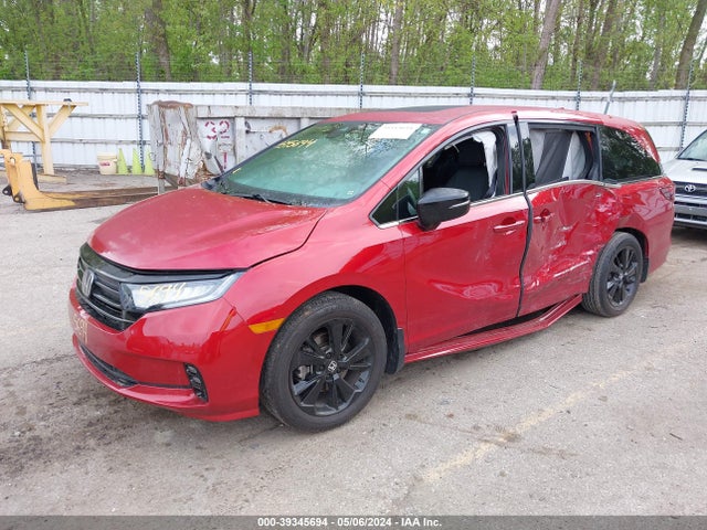 Honda Odyssey Sport 2023 5FNRL6H72PB024931 Image 2