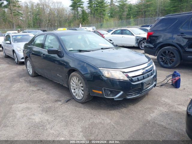 Auction sale of the 2010 Ford Fusion Hybrid, vin: 3FADP0L35AR181610, lot number: 39345732