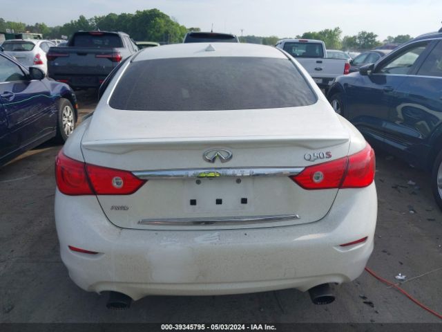 JN1FV7AR6GM451084 Infiniti Q50 3.0t Red Sport 400