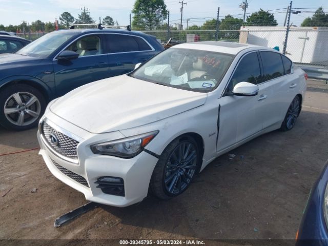 JN1FV7AR6GM451084 Infiniti Q50 3.0t Red Sport 400