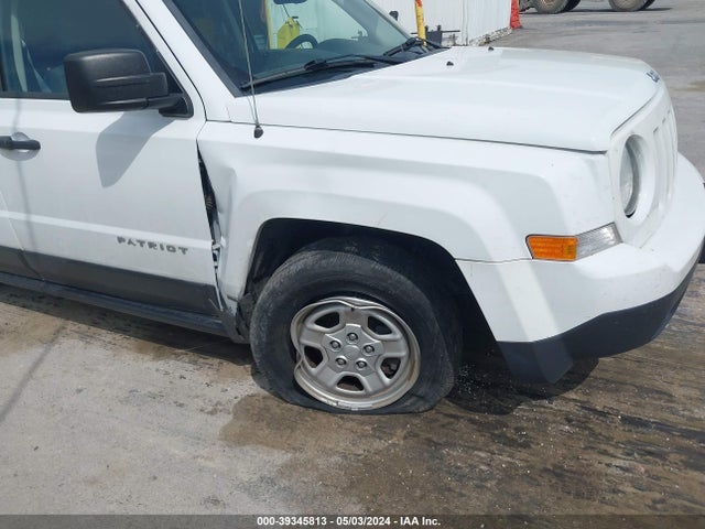 1C4NJRBB9HD170559 Jeep Patriot Sport 4x4