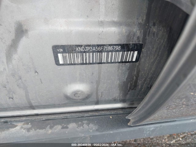 KIA SOUL + 2015 KNDJP3A56F7186798 Image 9