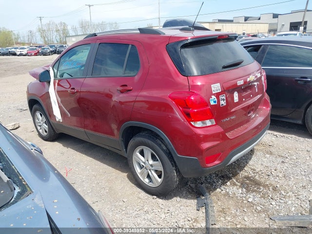 Chevrolet Trax Awd Lt 2021 KL7CJPSB0MB350558 Image 3