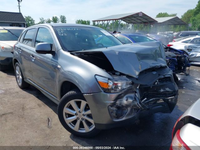 39346000 :رقم المزاد ، 4A4AP3AU9FE043694 vin ، 2015 Mitsubishi Outlander Sport Es مزاد بيع