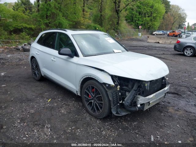 2021 Audi Sq5 Premium Plus Tfsi Quattro Tiptronic მანქანა იყიდება აუქციონზე, vin: WA1B4AFY2M2003308, აუქციონის ნომერი: 39346015