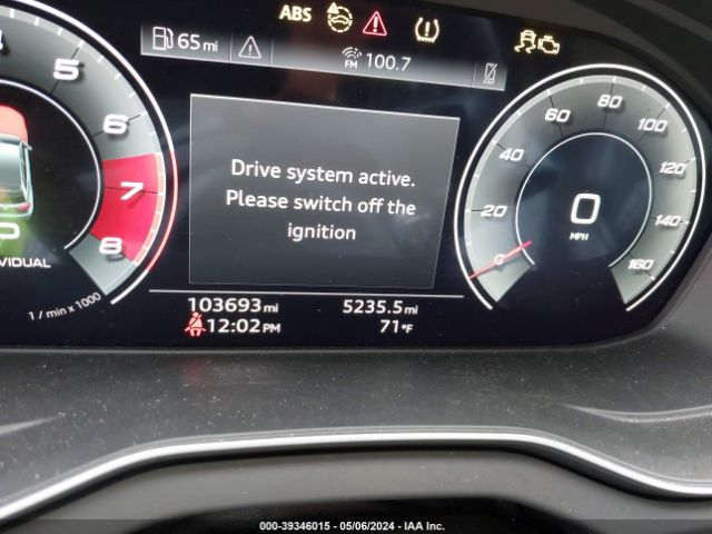WA1B4AFY2M2003308 Audi Sq5 Premium Plus Tfsi Quattro Tiptronic