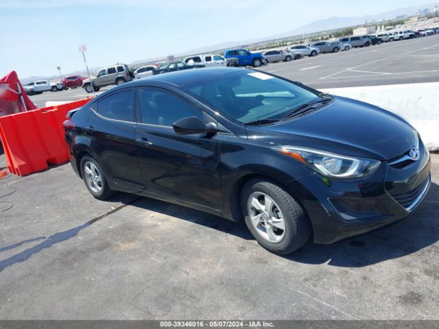 Aukcja sprzedaży 2015 Hyundai Elantra Se, vin: KMHDH4AE6FU439566, numer aukcji: 39346016