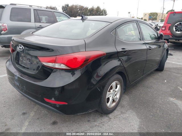 Hyundai ELANTRA SE 2014 KMHDH4AEXEU107967 Image 4