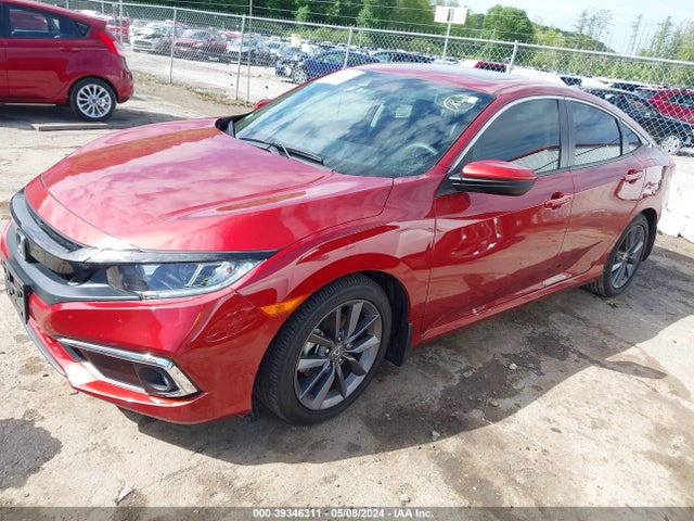 Honda CIVIC EX 2021 2HGFC1F39MH702717 Image 2