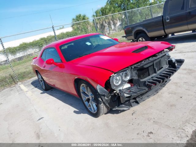 Auction sale of the 2022 Dodge Challenger Gt, vin: 2C3CDZJG2NH249649, lot number: 39346391