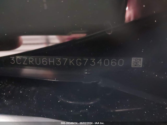 Honda HR-V LX 2019 3CZRU6H37KG734060 Image 9
