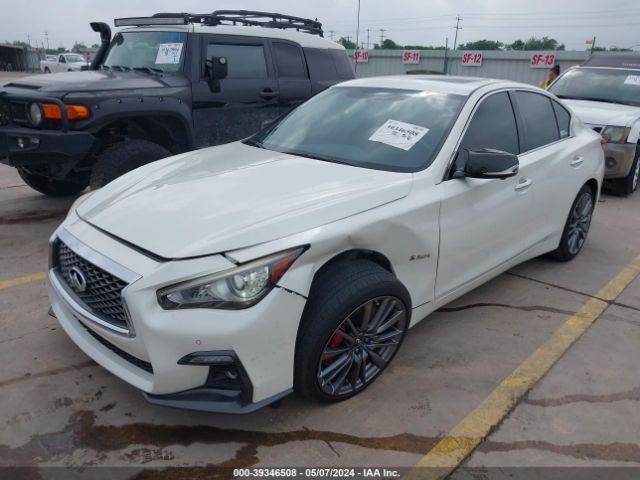 JN1FV7AR6JM700328 Infiniti Q50 3.0t Red Sport 400