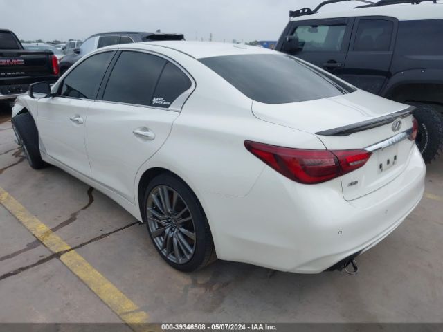 JN1FV7AR6JM700328 Infiniti Q50 3.0t Red Sport 400