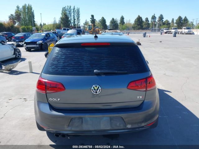 3VW217AU6HM065800 Volkswagen Golf Tsi S 4-door/tsi Se 4-door/tsi Sel 4-door/tsi Wolfsburg Edition 4-door