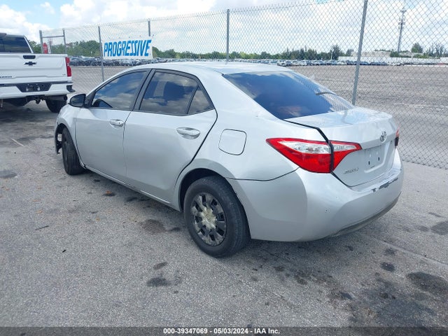 Toyota COROLLA L 2014 2T1BURHE2EC144468 Image 3