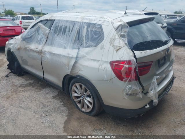 5UXWZ7C55F0M83542 BMW X3 Sdrive28i