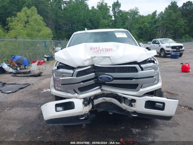 1FTEW1EG3JFB95669 Ford F-150 Platinum