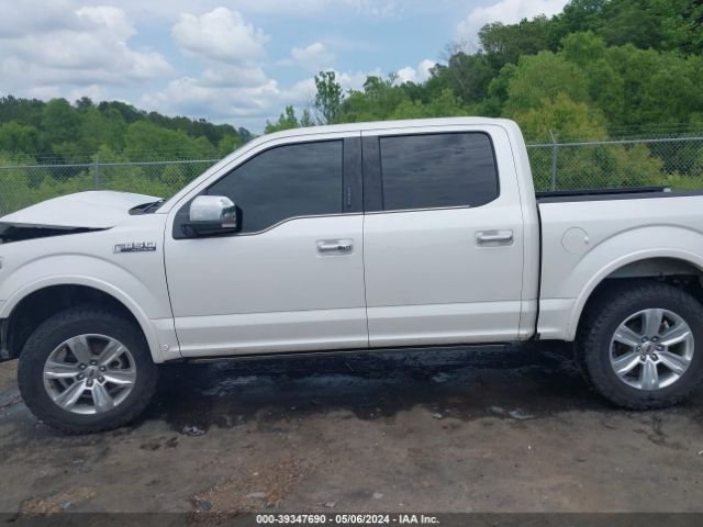 1FTEW1EG3JFB95669 Ford F-150 Platinum