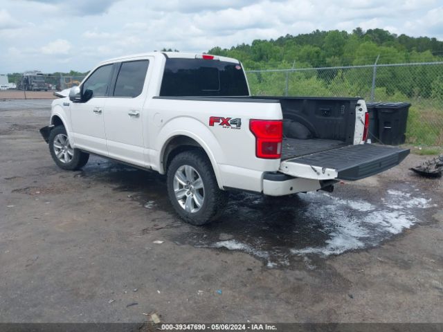 1FTEW1EG3JFB95669 Ford F-150 Platinum