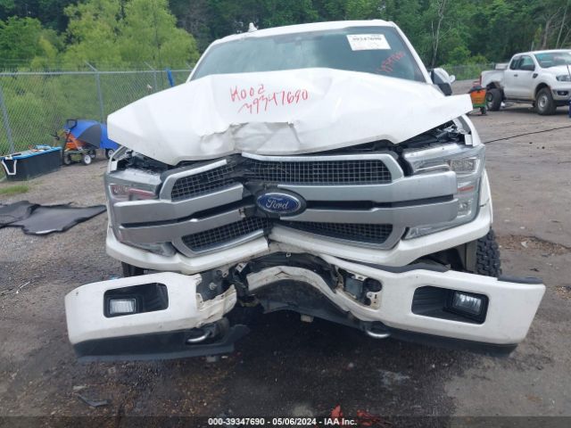 1FTEW1EG3JFB95669 Ford F-150 Platinum