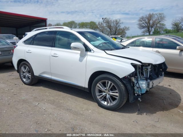 2015 Lexus Rx 350 მანქანა იყიდება აუქციონზე, vin: 2T2BK1BA6FC279205, აუქციონის ნომერი: 39347715