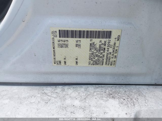 1N4AA6APXGC443092 Nissan Maxima 3.5 Sr