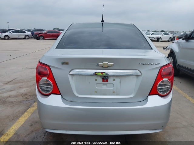 Chevrolet Sonic Lt Auto 2014 1G1JC5SH6E4104321 Image 16