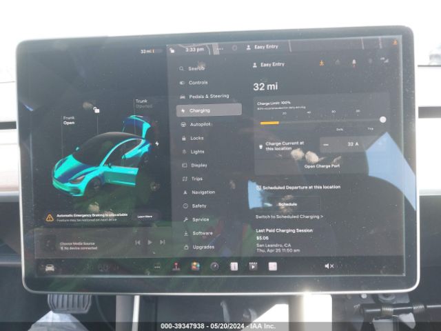 5YJ3E1EA8LF613706 Tesla Model 3 Standard Range Plus Rear-wheel Drive/standard Range Rear-wheel Drive