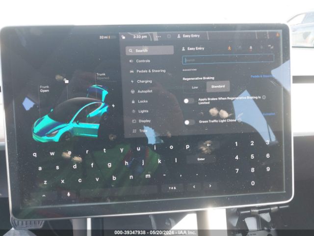 5YJ3E1EA8LF613706 Tesla Model 3 Standard Range Plus Rear-wheel Drive/standard Range Rear-wheel Drive
