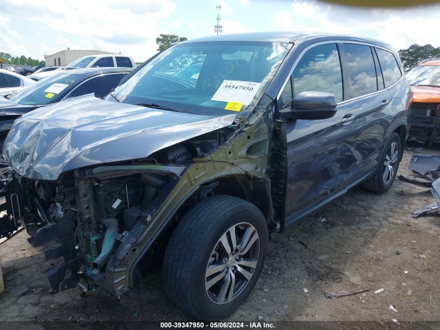 Honda Pilot Ex-l 2016 5FNYF5H85GB003366 Image 2