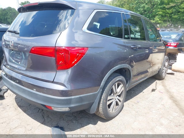 Honda Pilot Ex-l 2016 5FNYF5H85GB003366 Image 4