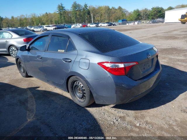 2T1BURHE0EC054039 Toyota COROLLA LE
