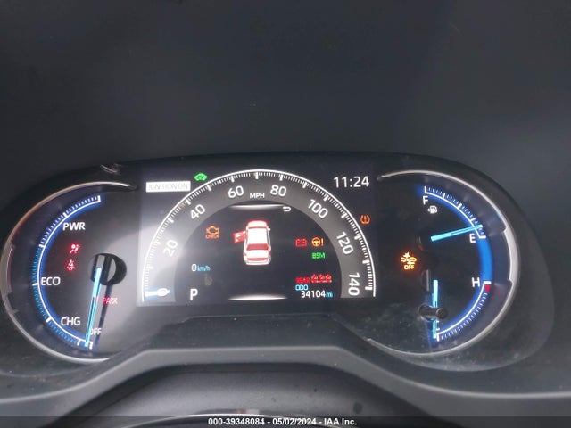 2020 Toyota Rav4 Xse Hybrid მანქანა იყიდება აუქციონზე, vin: JTMEWRFV5LJ044621, აუქციონის ნომერი: 39348084