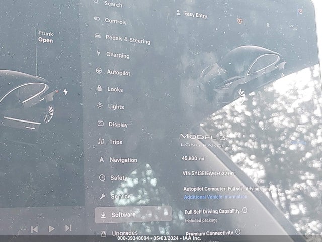 Tesla Model 3 Long Range/mid Range 2018 5YJ3E1EA9JF032762 Image 7