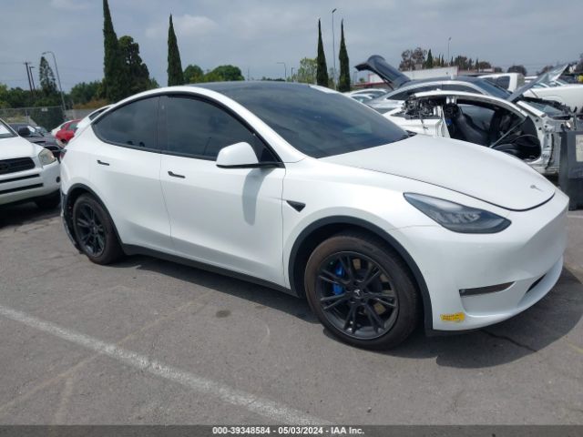 Auction sale of the 2021 Tesla Model Y Long Range Dual Motor All-wheel Drive, vin: 5YJYGAEE6MF159878, lot number: 39348584