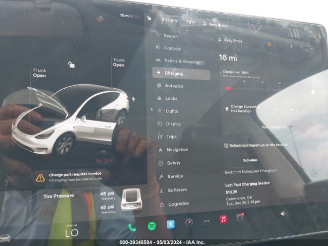 5YJYGAEE6MF159878 Tesla Model Y Long Range Dual Motor All-wheel Drive