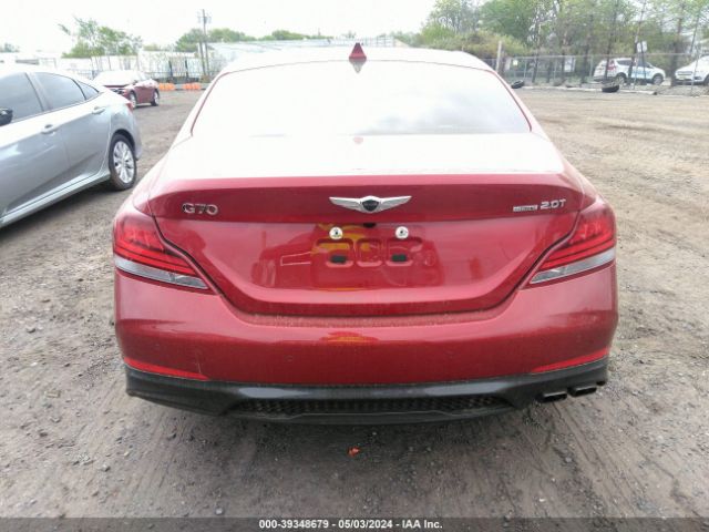 KMTG34LA1MU076117 Genesis G70 2.0t Awd