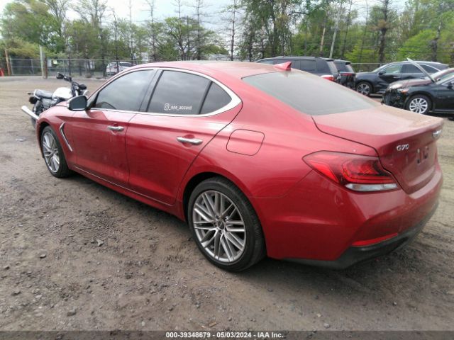 KMTG34LA1MU076117 Genesis G70 2.0t Awd