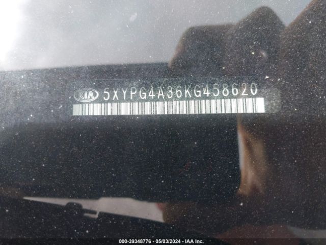 5XYPG4A36KG458620 KIA Sorento 2.4l L