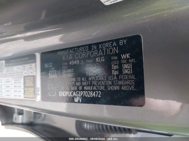 KNDPUCAG1P7028472 KIA Sportage Hybrid Lx