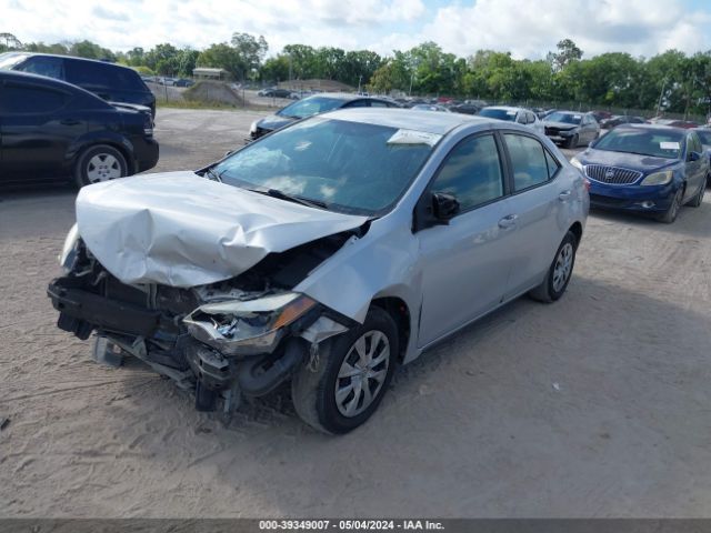 2T1BURHE0GC494989 Toyota COROLLA L