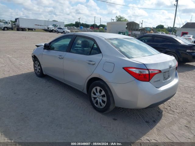 2T1BURHE0GC494989 Toyota COROLLA L