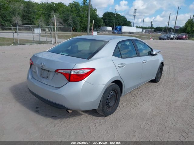 2T1BURHE0GC494989 Toyota COROLLA L