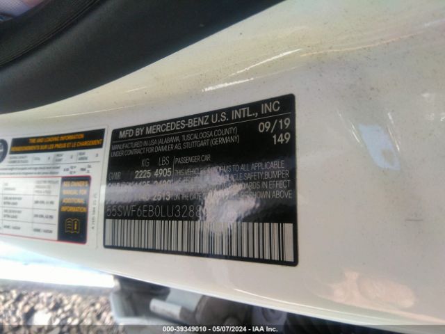 55SWF6EB0LU328898 Mercedes-Benz Amg C 43 4matic