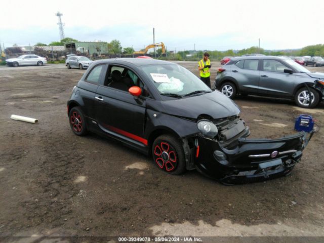 Aukcja sprzedaży 2015 Fiat 500e Battery Electric, vin: 3C3CFFGE9FT561541, numer aukcji: 39349078