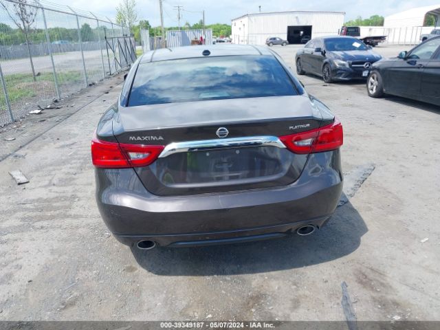 1N4AA6AP6GC429531 Nissan Maxima 3.5 Platinum