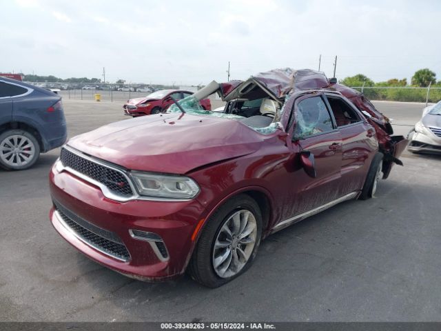 1C4RDHAG9NC158851 Dodge Durango Sxt Rwd