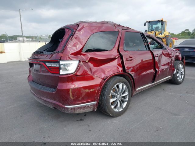 1C4RDHAG9NC158851 Dodge Durango Sxt Rwd
