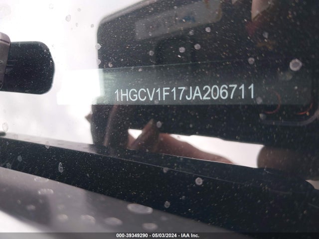 Honda ACCORD LX 2018 1HGCV1F17JA206711 Image 9